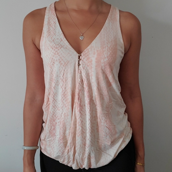 Dynamite Wrap Cross Over Sleeveless Top - Picture 1 of 7
